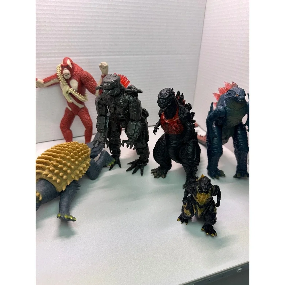 Godzilla Monsterverse Action Figure Lot Mechagodzilla Shin Godzilla Skar King6pc